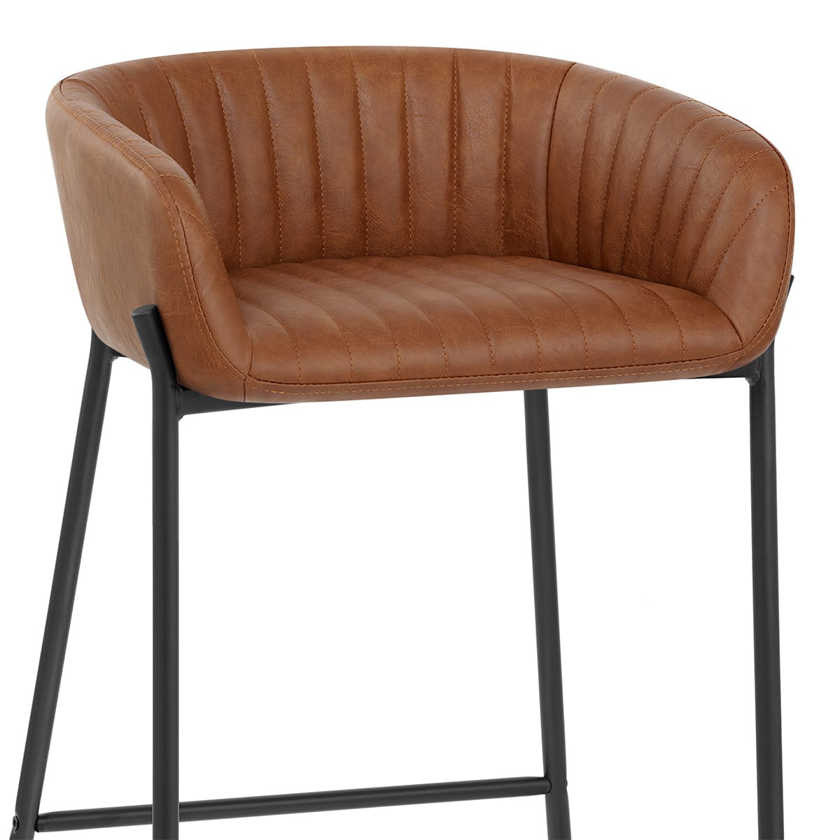 Sgabello Ecopelle - Cub Marrone