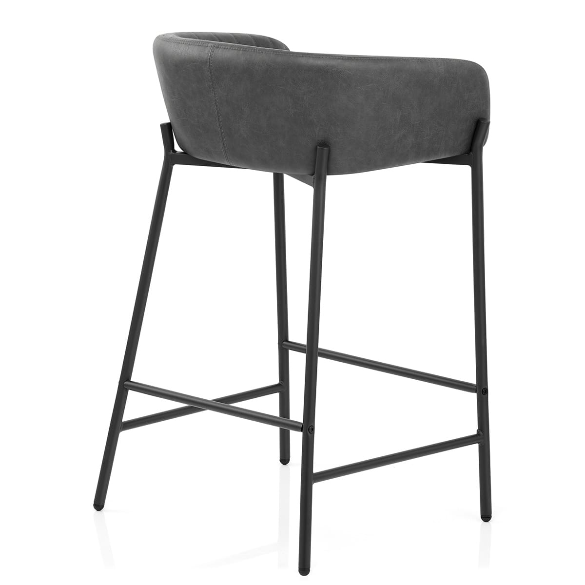 Kunstleder Barhocker - Cub Grau