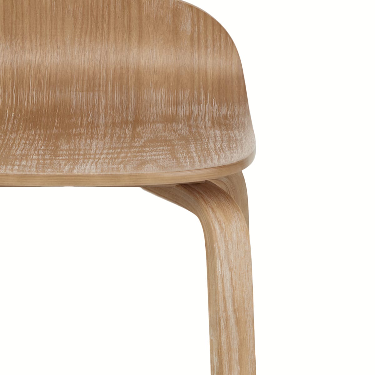 Barhocker Heller Holz - Curve Holz