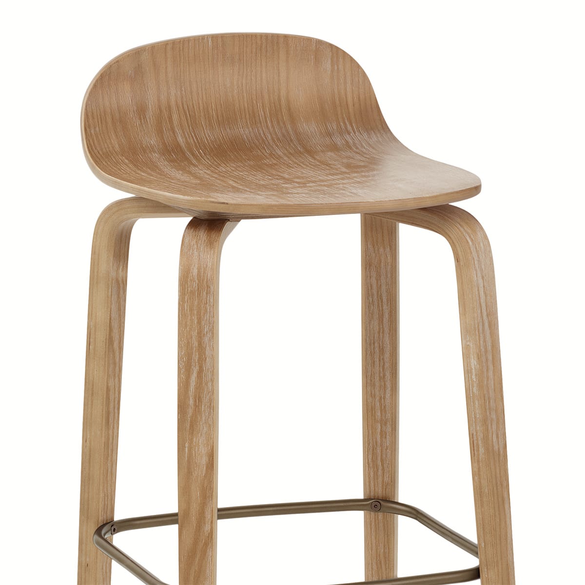 Barhocker Heller Holz - Curve Holz