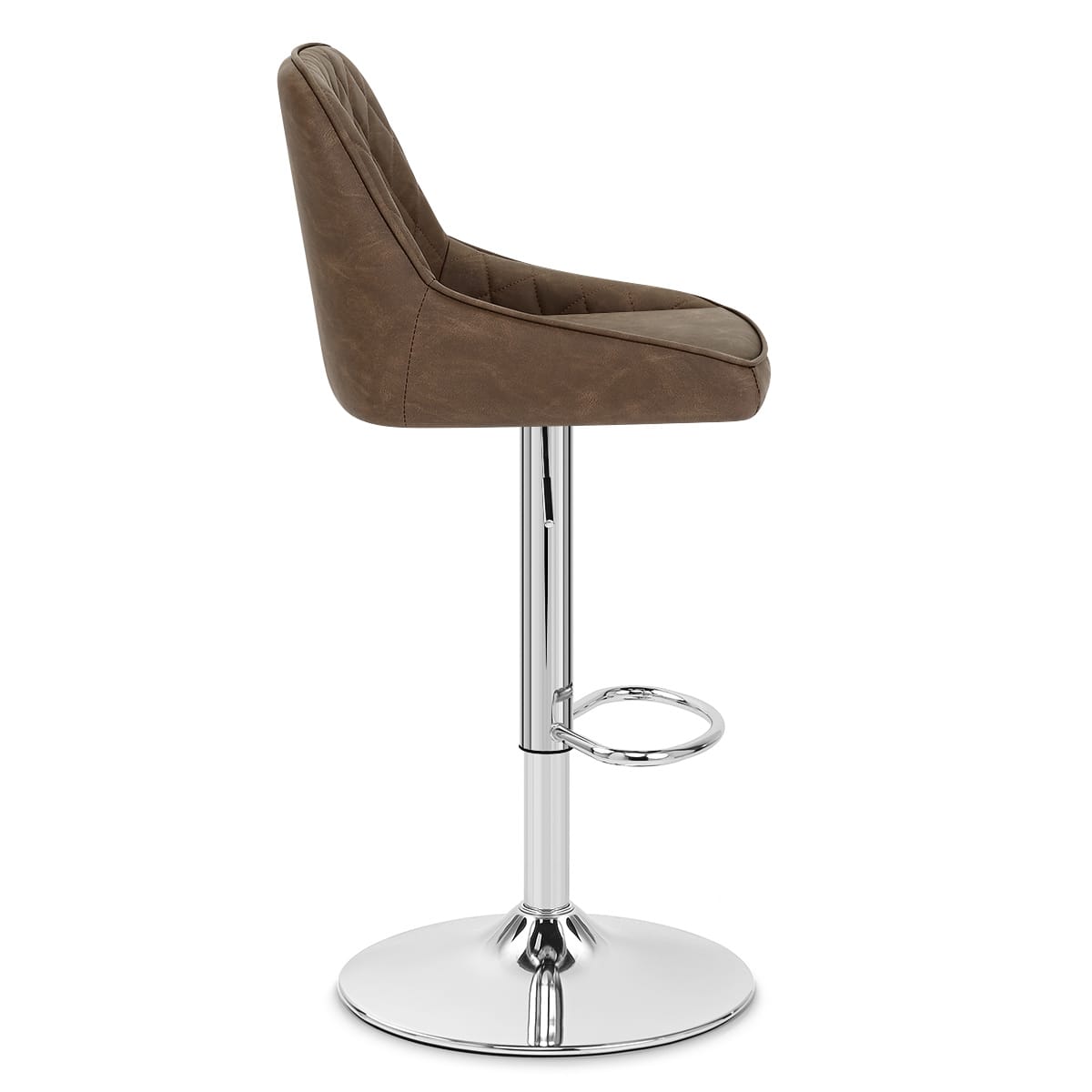 Sgabello Ecopelle - Darwin Marrone