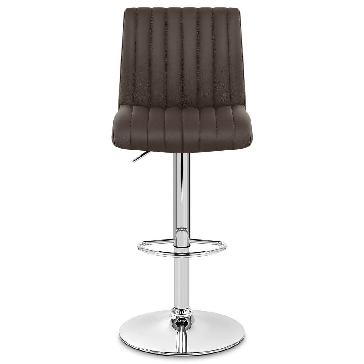 Echtleder Barhocker - Debut Braun