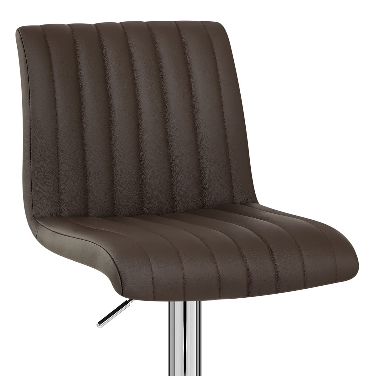 Echtleder Barhocker - Debut Braun