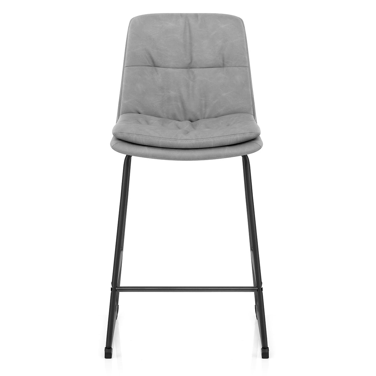 Kunstleder Barhocker - Devine Grau