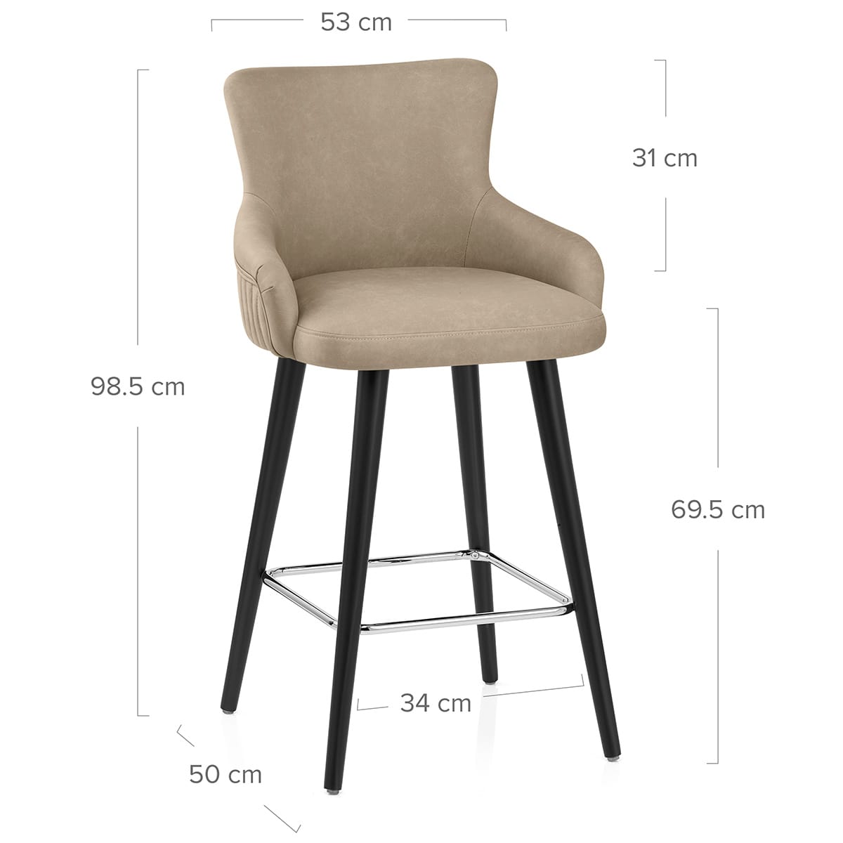Sgabello Ecopelle - Diablo Talpa