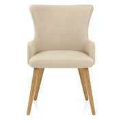 Esszimmerstuhl Kunstleder Holz - Diablo Beige