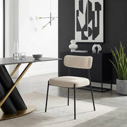 Esszimmerstuhl Stoff - Diana Beige