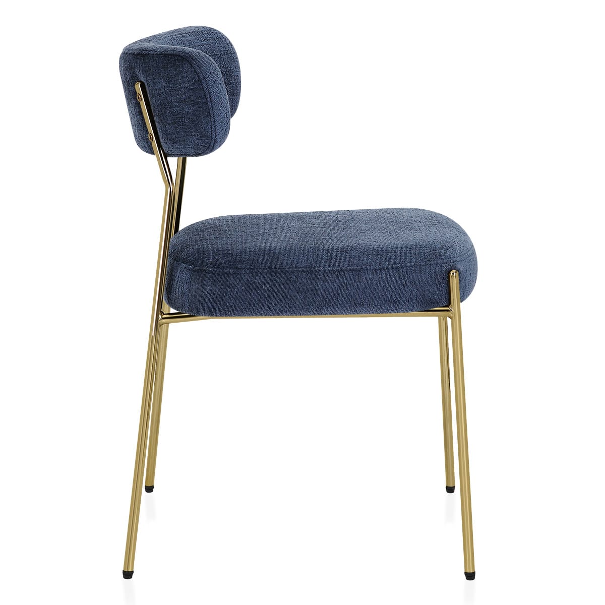 Sedia Stoffa dorate - Diana Blu