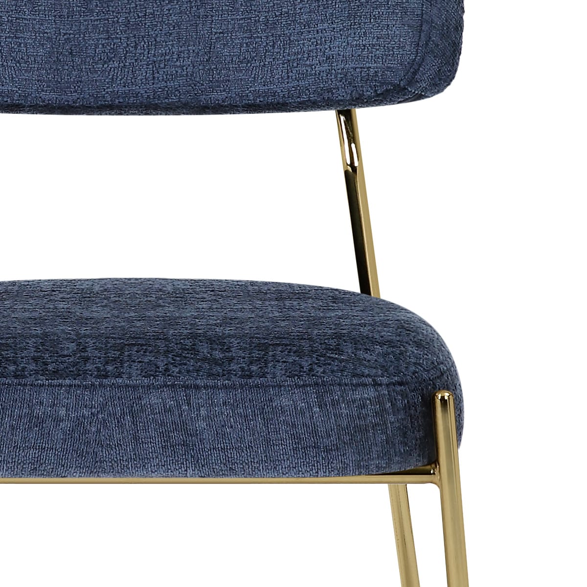 Sedia Stoffa dorate - Diana Blu