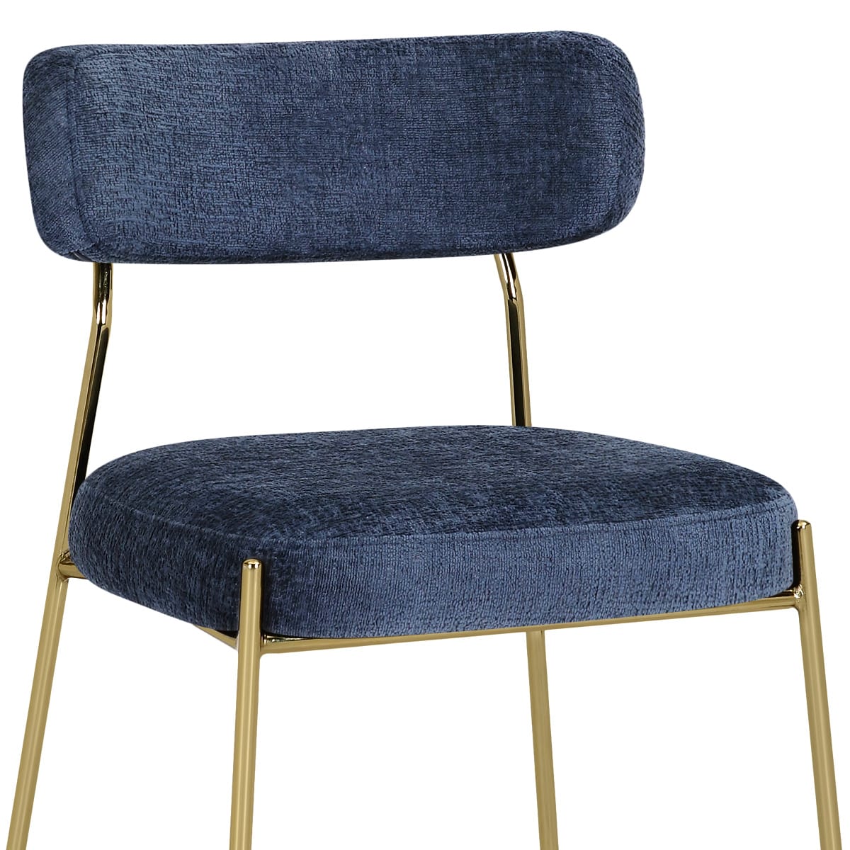 Sedia Stoffa dorate - Diana Blu