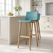 Barhocker Eiche - Drift ABS Blau