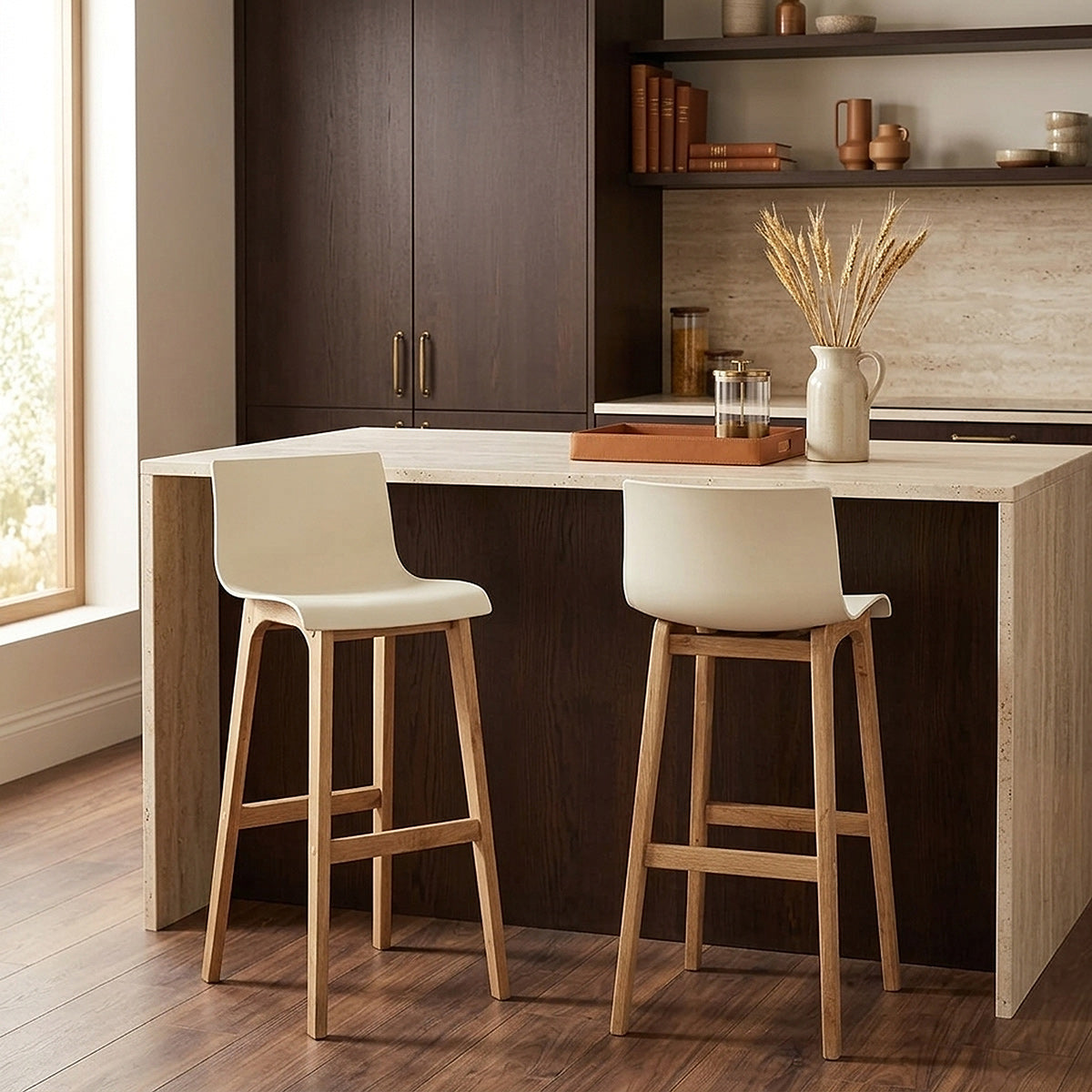 Barhocker Eiche - Drift ABS Beige