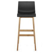 Sgabello Resina Legno - Drift ABS Nero