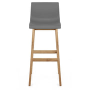 Barhocker Eiche - Drift ABS Dunkelgrau