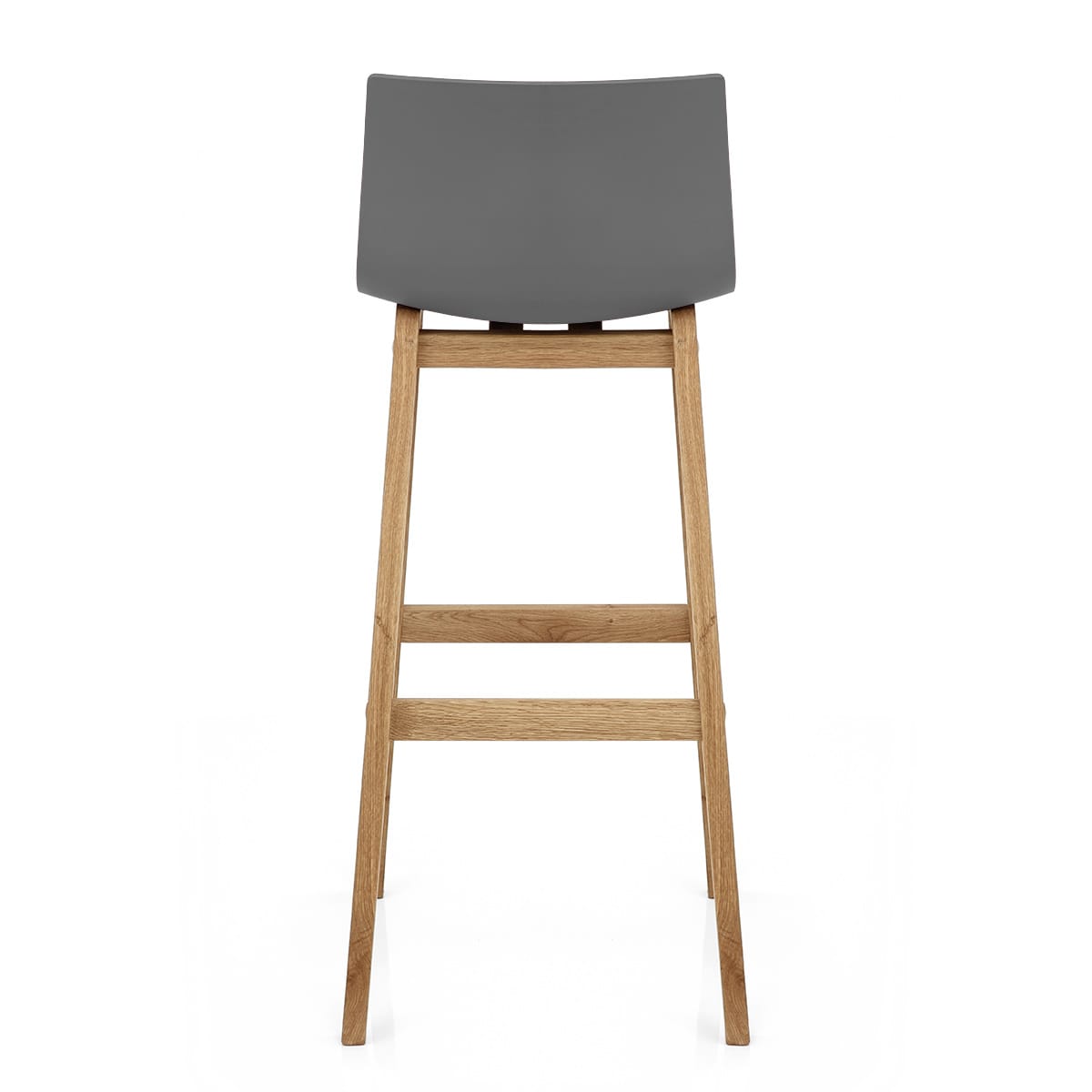 Barhocker Eiche - Drift ABS Dunkelgrau