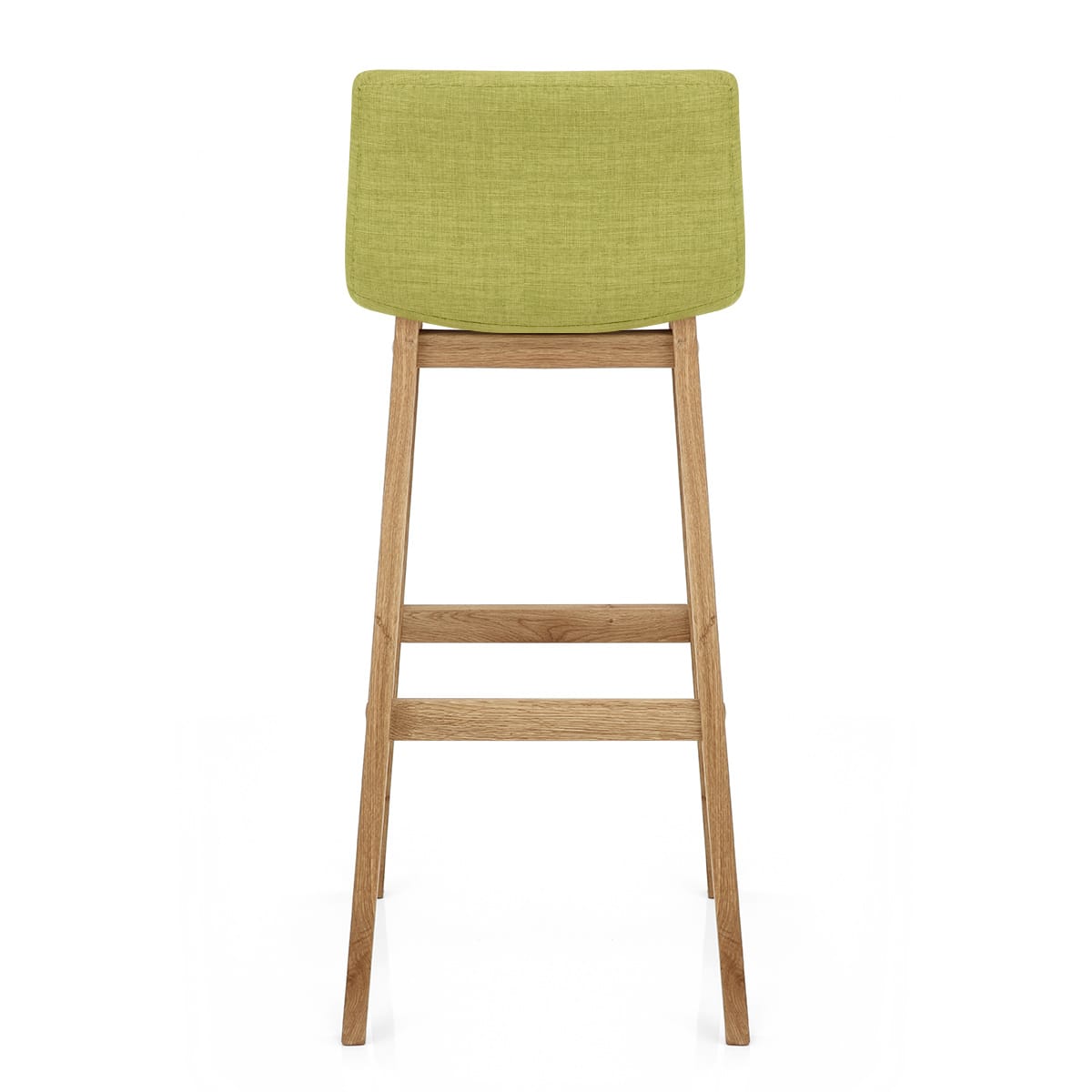 Sgabello Tessuto Legno - Drift Verde