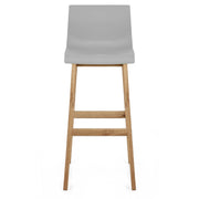Barhocker Eiche - Drift ABS Grau