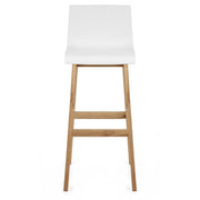 Barhocker Eiche - Drift ABS Weiß