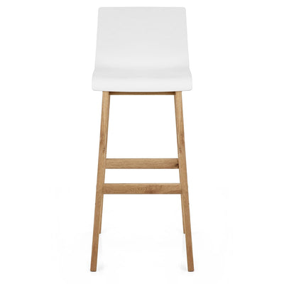 Barhocker Eiche - Drift ABS Weiß