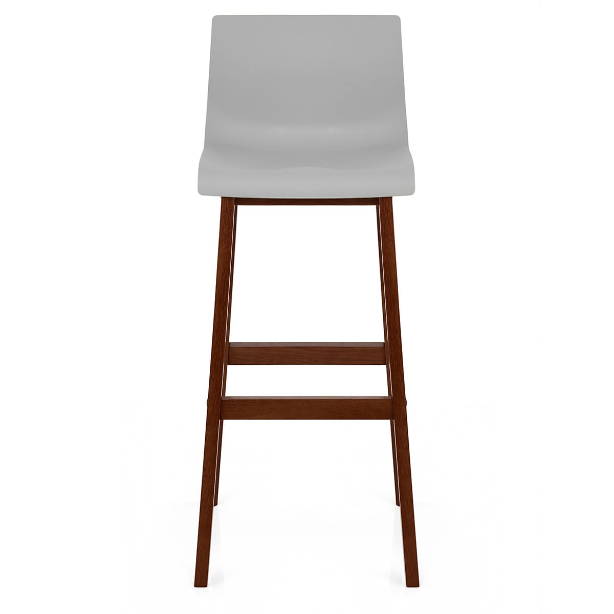 Barhocker Walnuss - Drift ABS Grau