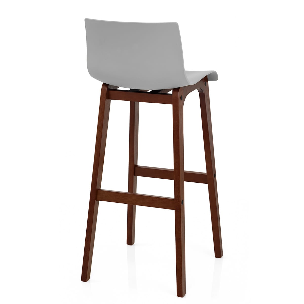 Barhocker Walnuss - Drift ABS Grau