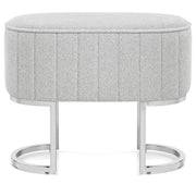 Sgabello Tessuto - Duet Grigio