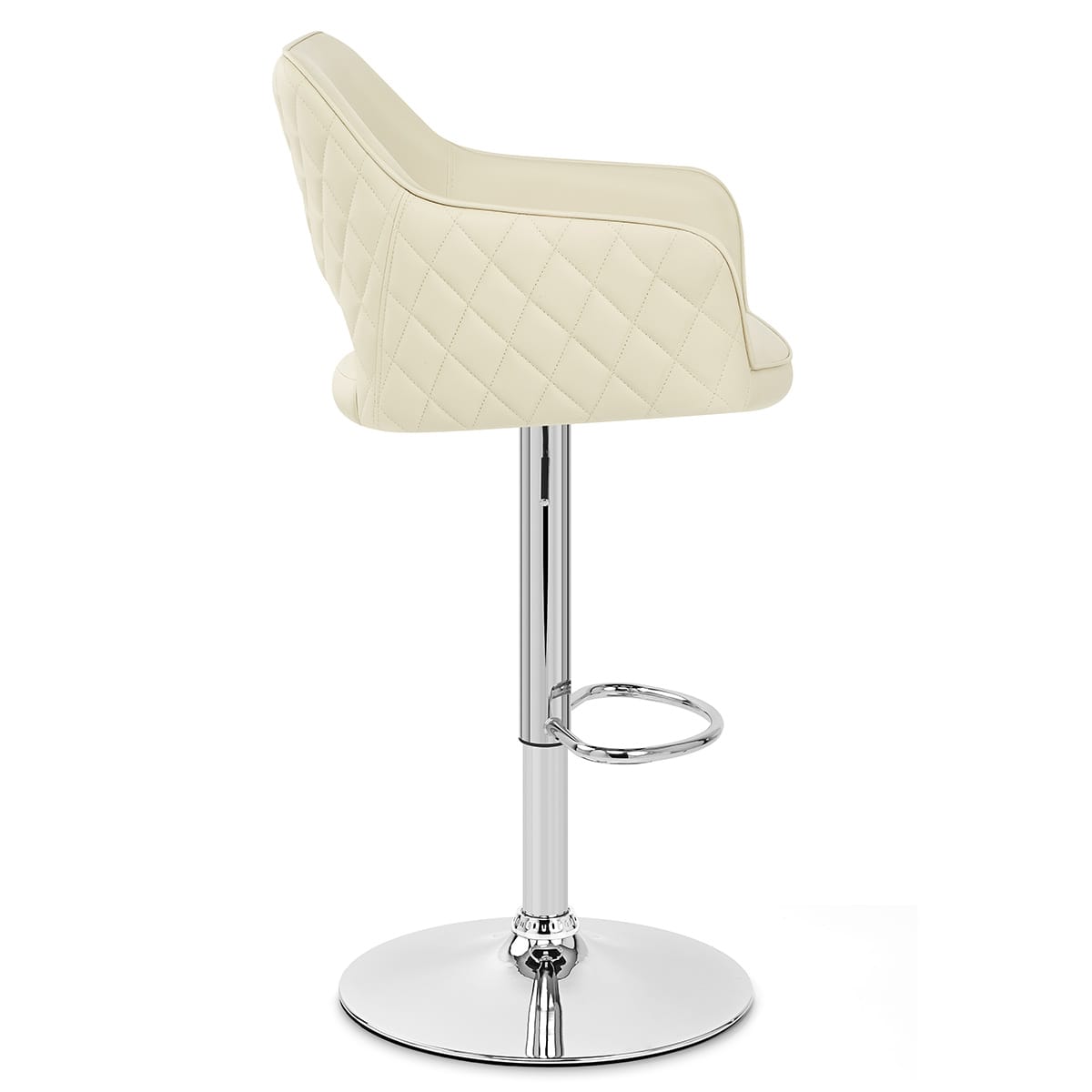 Sgabello Ecopelle - Dune Crema