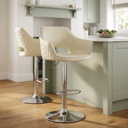 Kunstleder Barhocker - Dune Beige