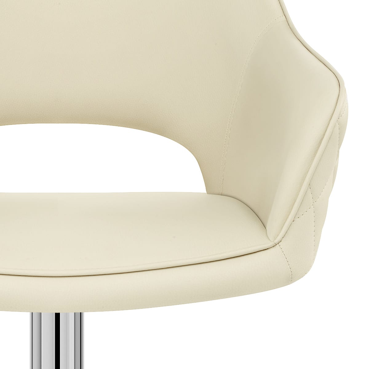 Sgabello Ecopelle - Dune Crema