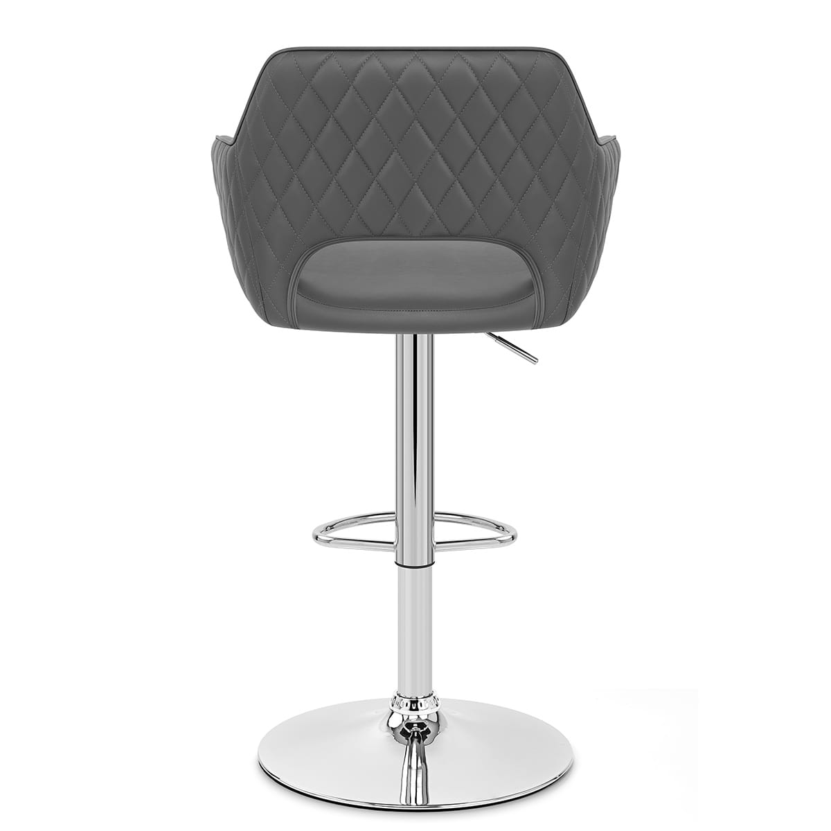 Sgabello Ecopelle - Dune Grigio