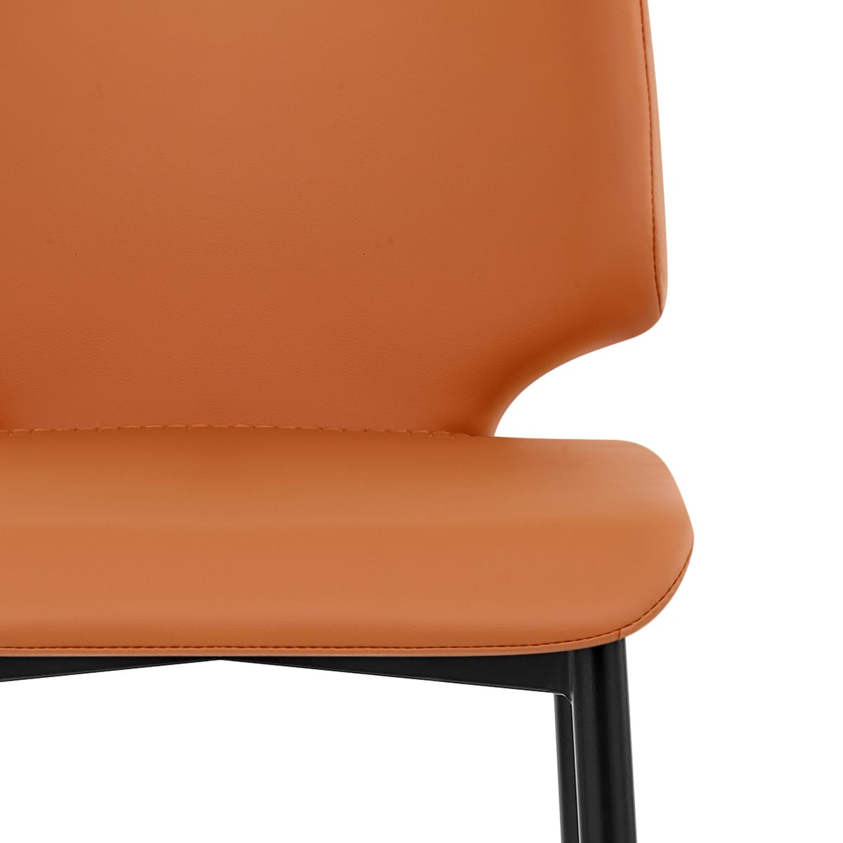 Sgabello Ecopelle - Elan Arancione