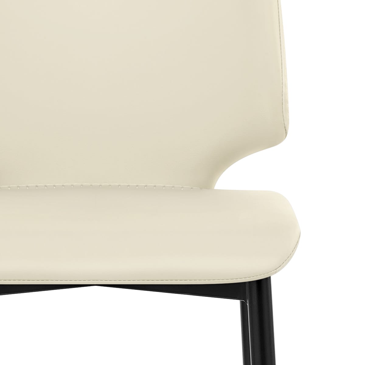 Sgabello Ecopelle - Elan Crema