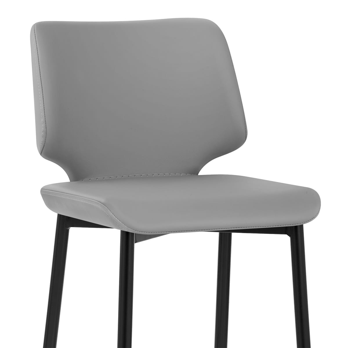 Sgabello Ecopelle - Elan Grigio