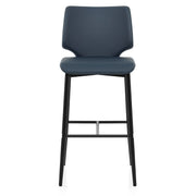 Sgabello Ecopelle - Elan Blu
