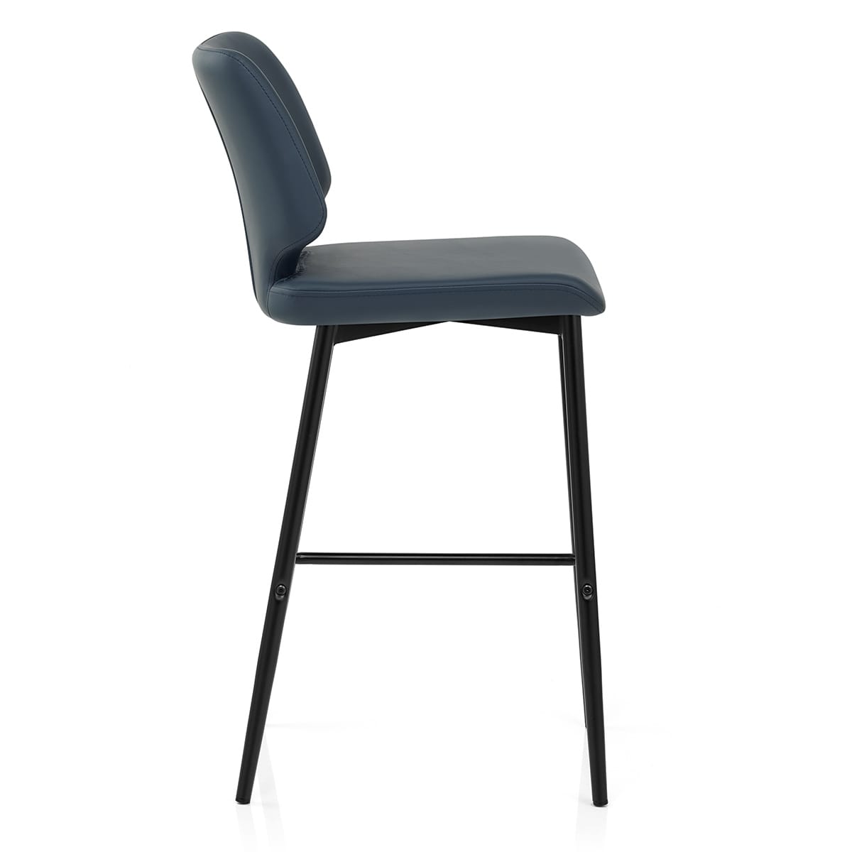 Sgabello Ecopelle - Elan Blu