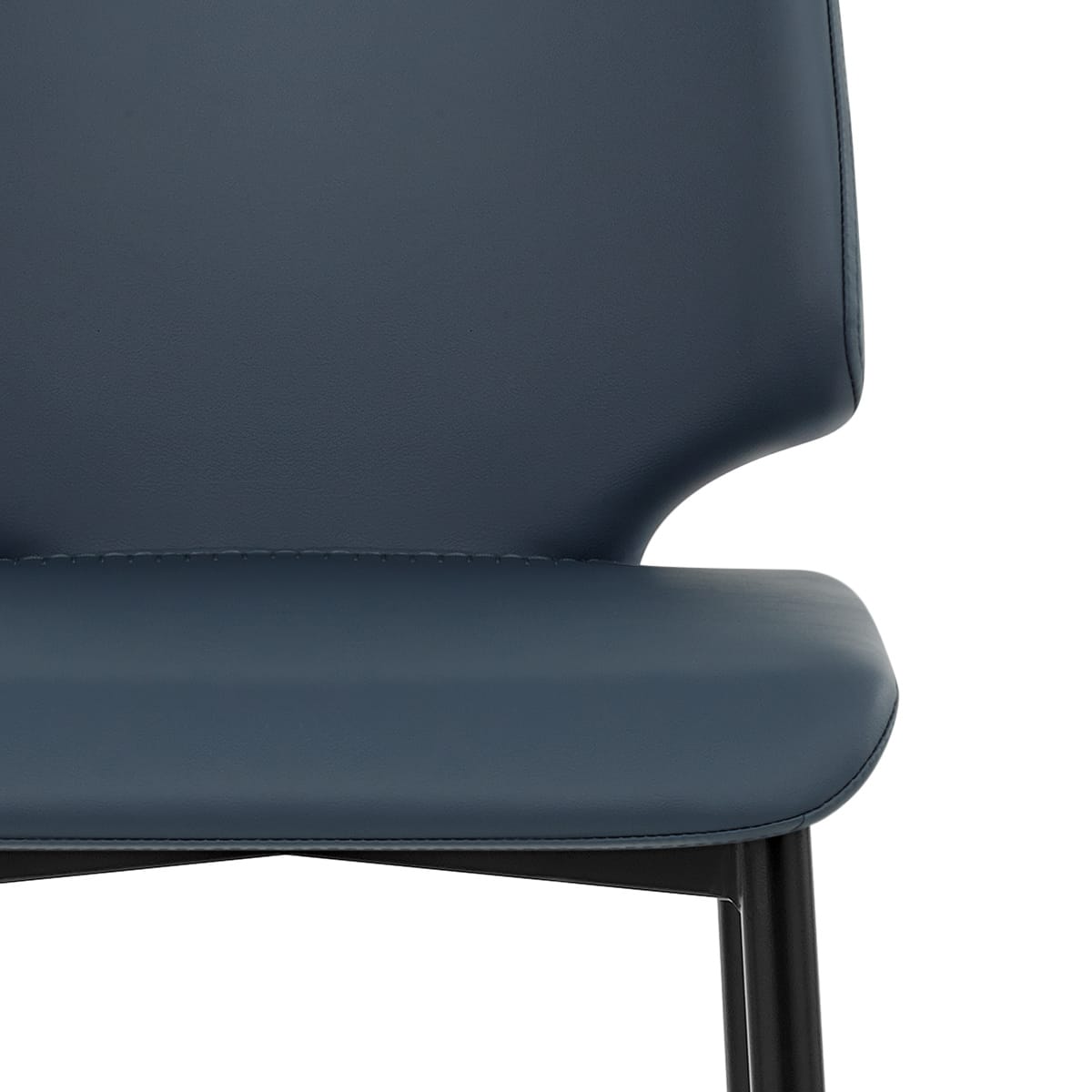Sgabello Ecopelle - Elan Blu