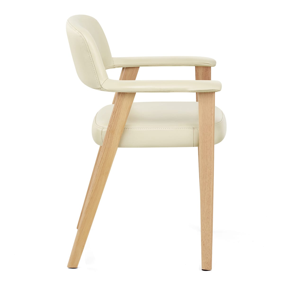 Sedia Vera Pelle Quercia - Elba Crema