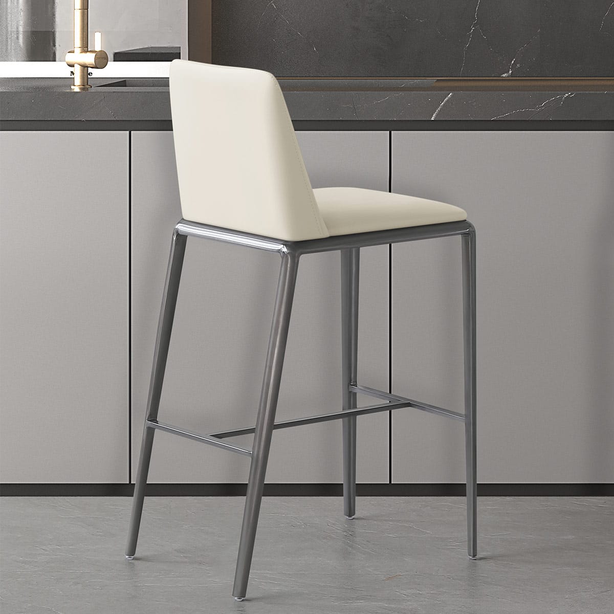 Sgabello Ecopelle - Elise Crema