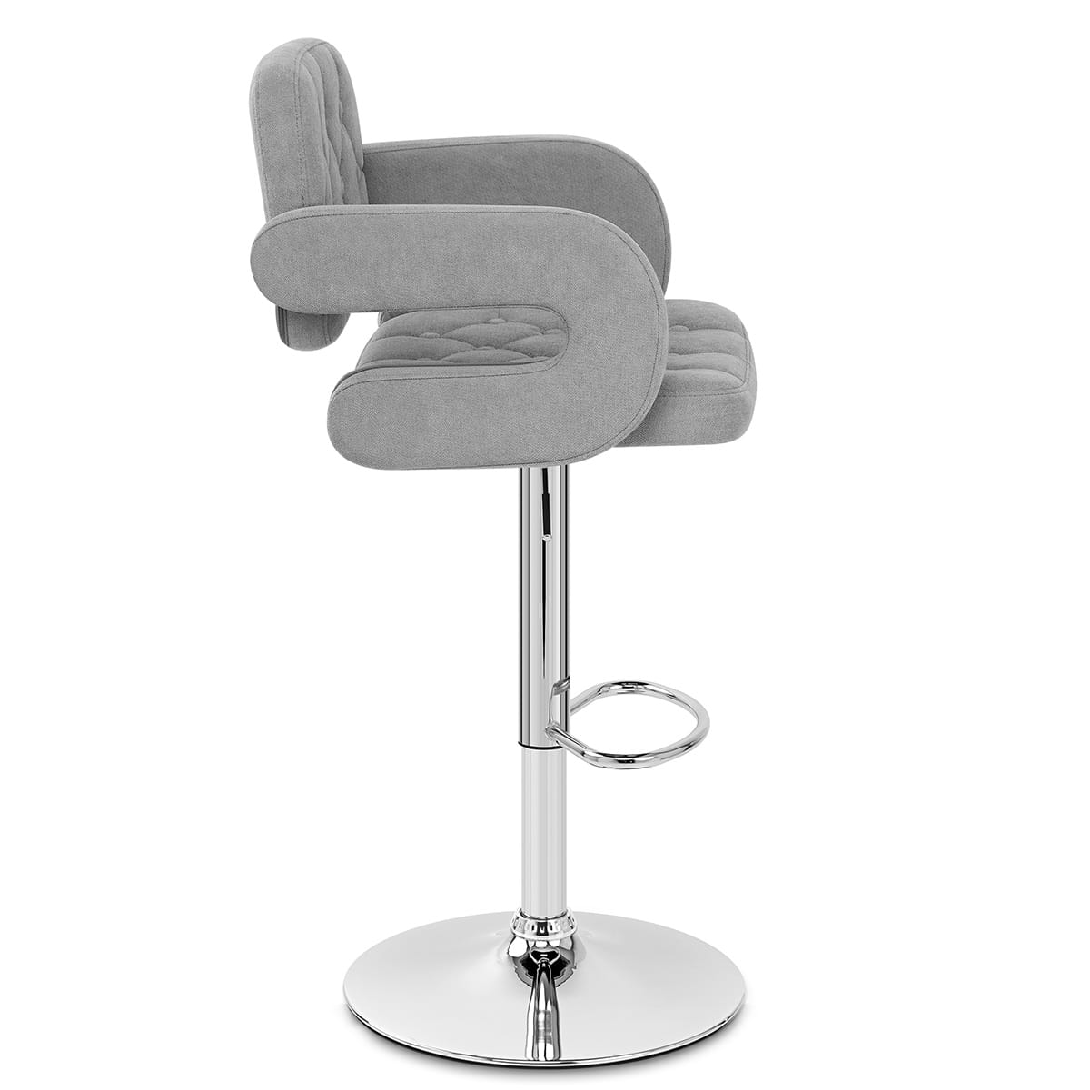 Barhocker Stoff - Encore Grau