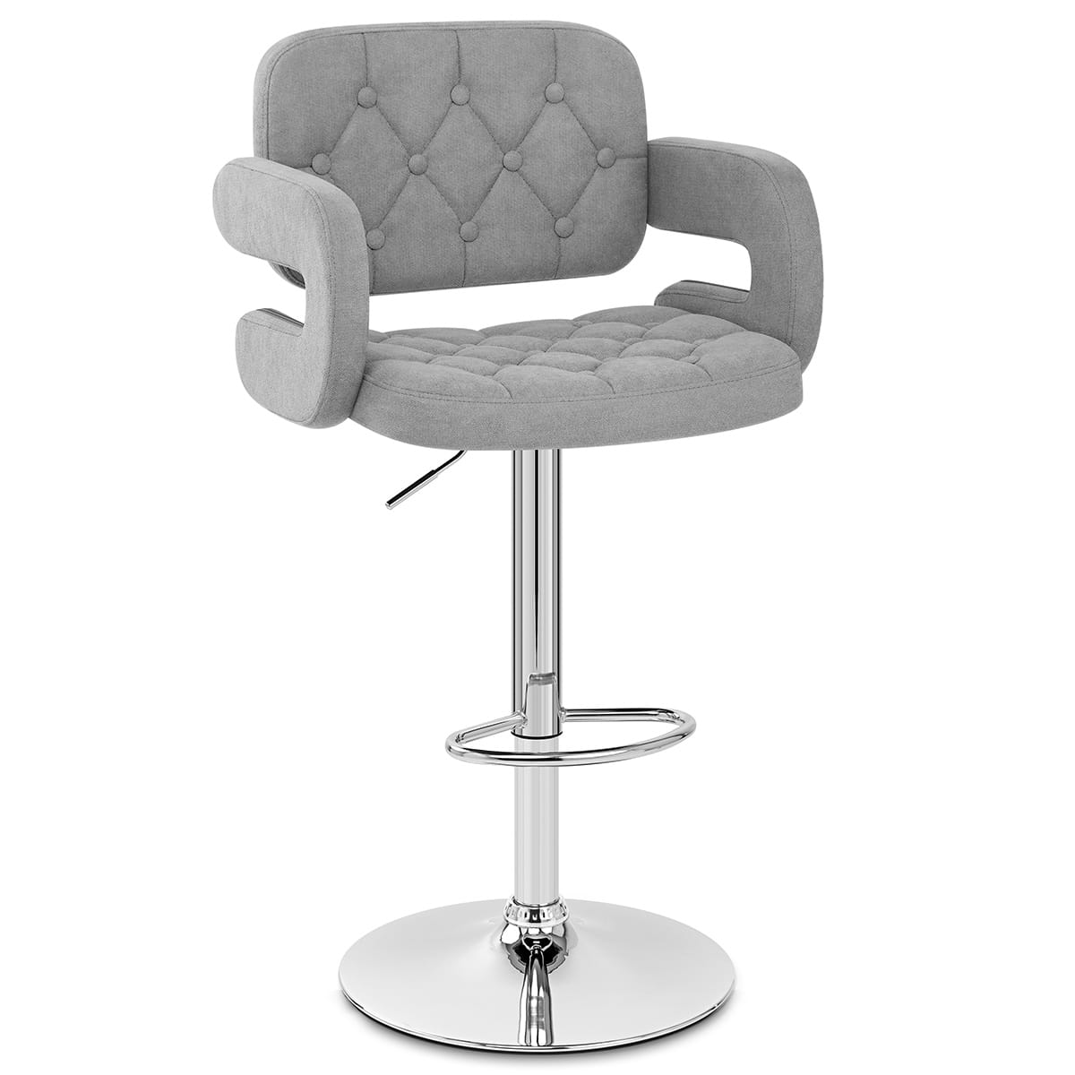 Barhocker Stoff - Encore Grau