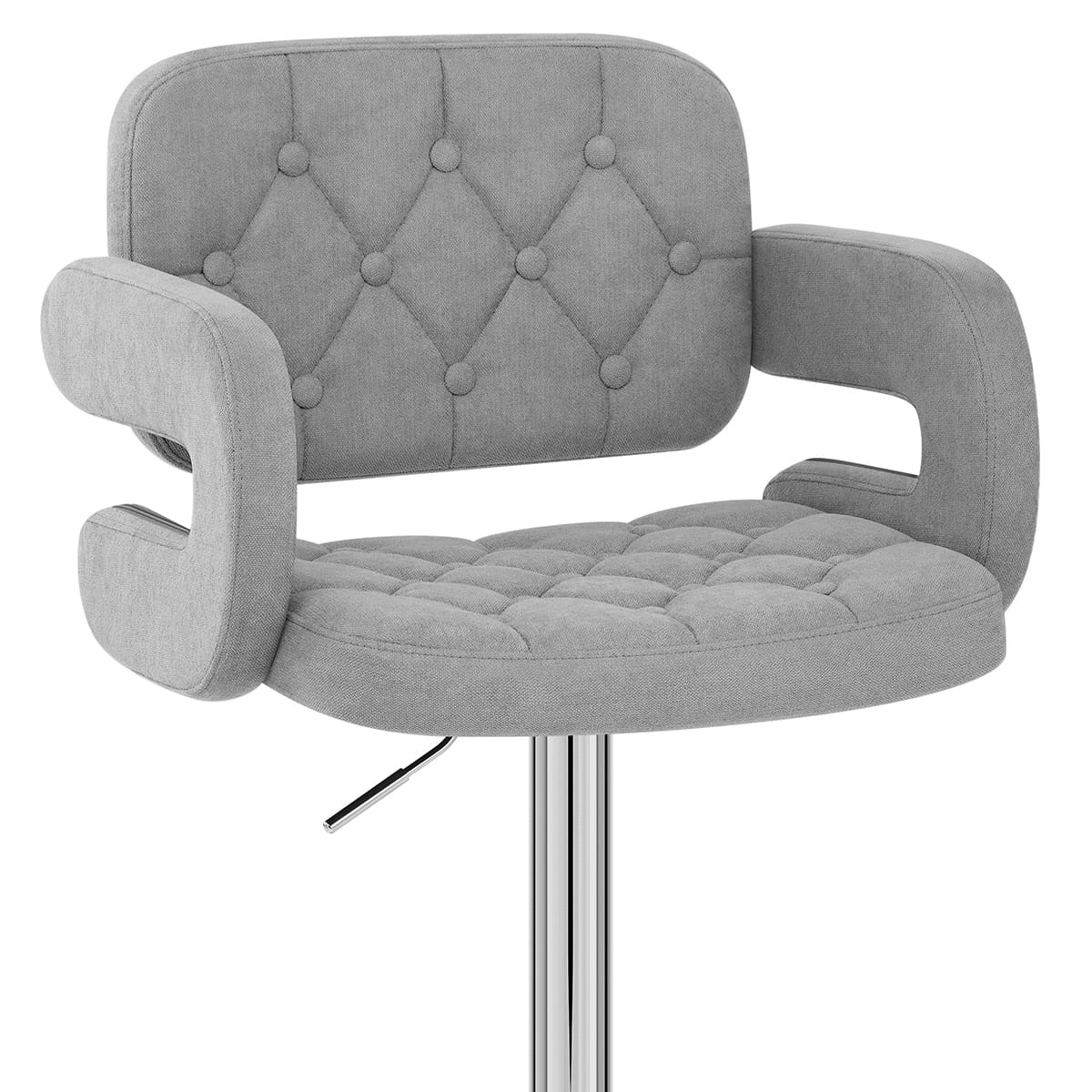 Barhocker Stoff - Encore Grau