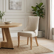 Kunstleder Stuhl - Eton Beige