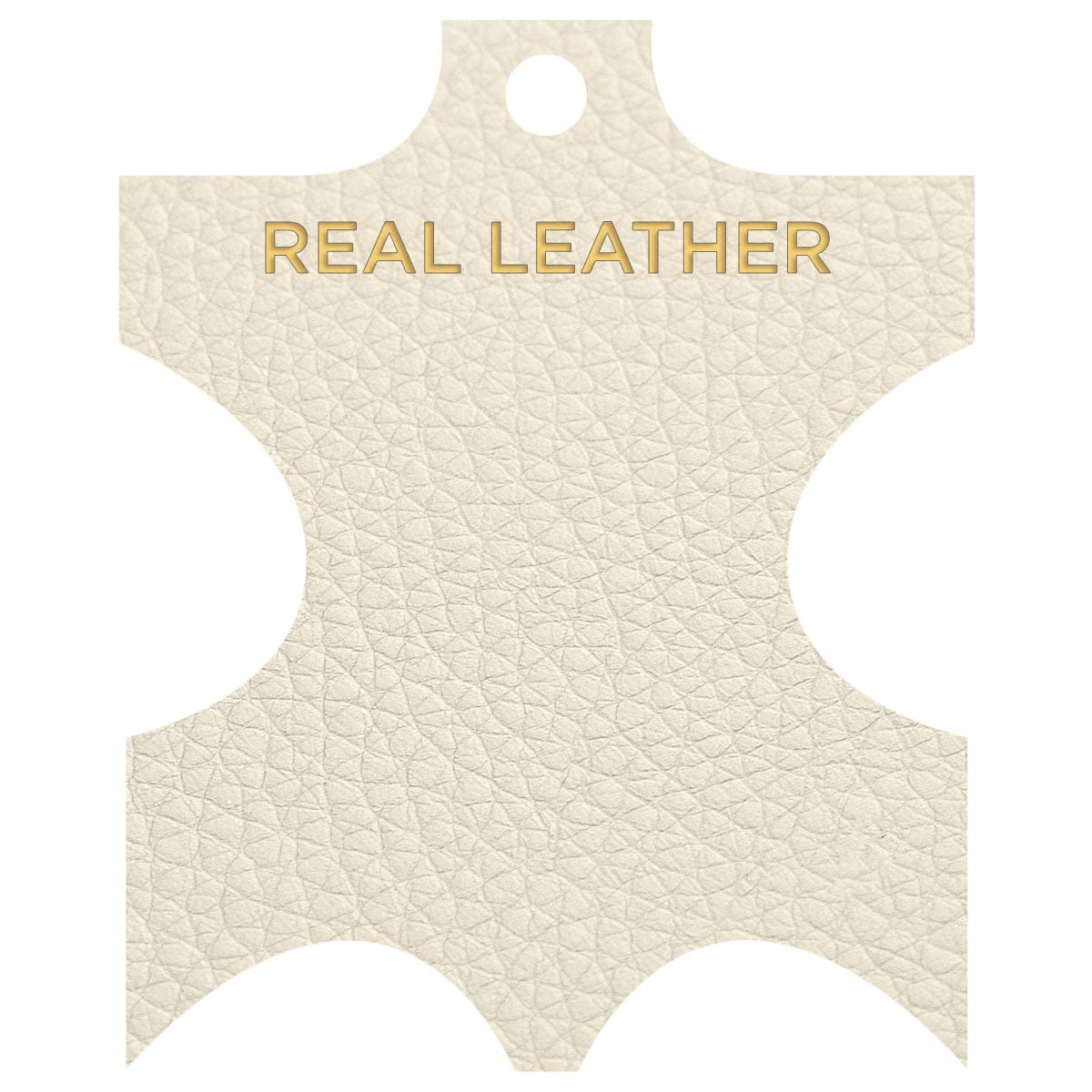 Echtleder Barhocker Chrom - Fabio Beige