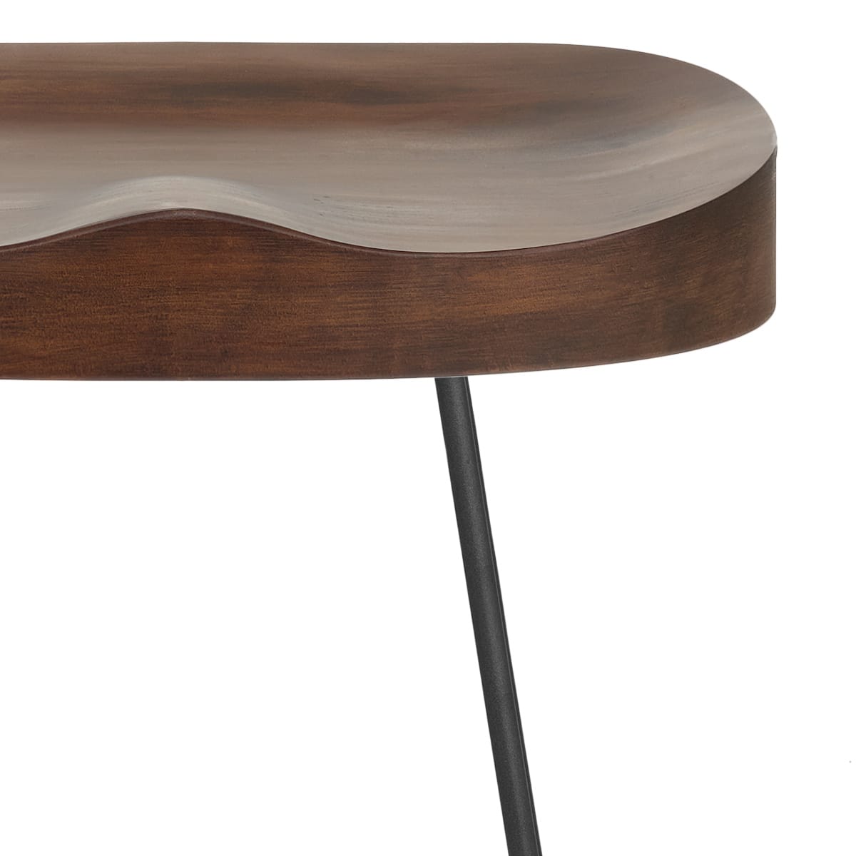 Barhocker Dunkler Holz - Freedom Schwarz Holz
