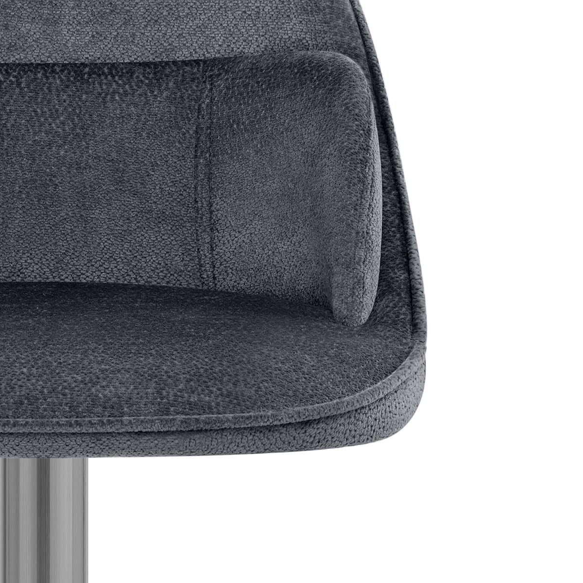 Sgabello Stoffa - Freya Grigio scuro