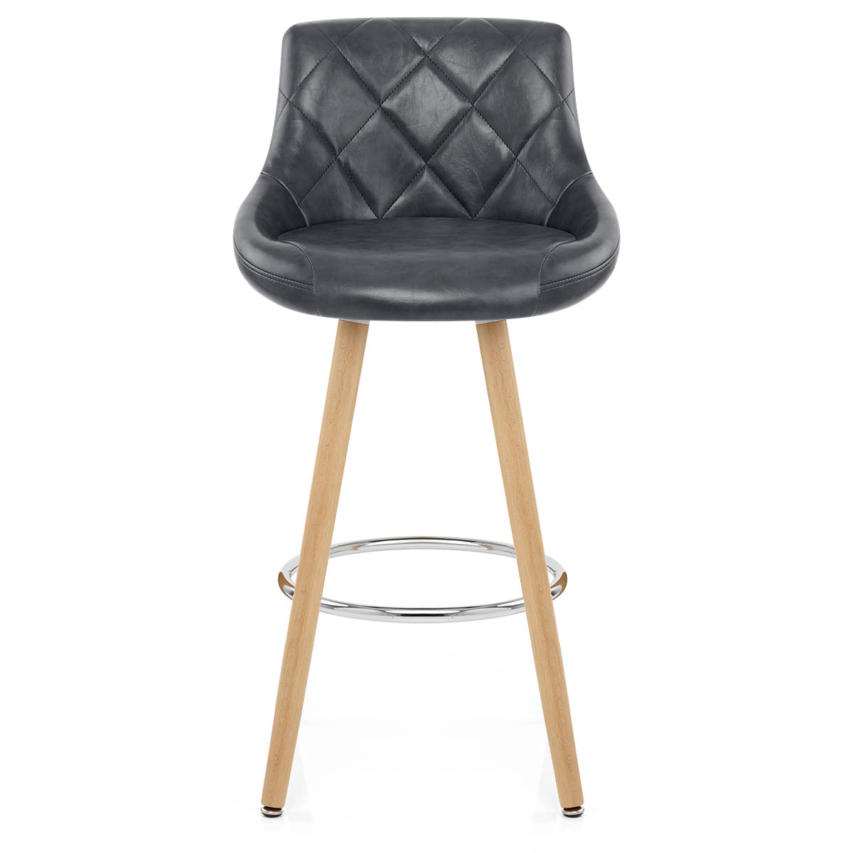 Kunstleder Barhocker Antik - Fuse Dunkelblau