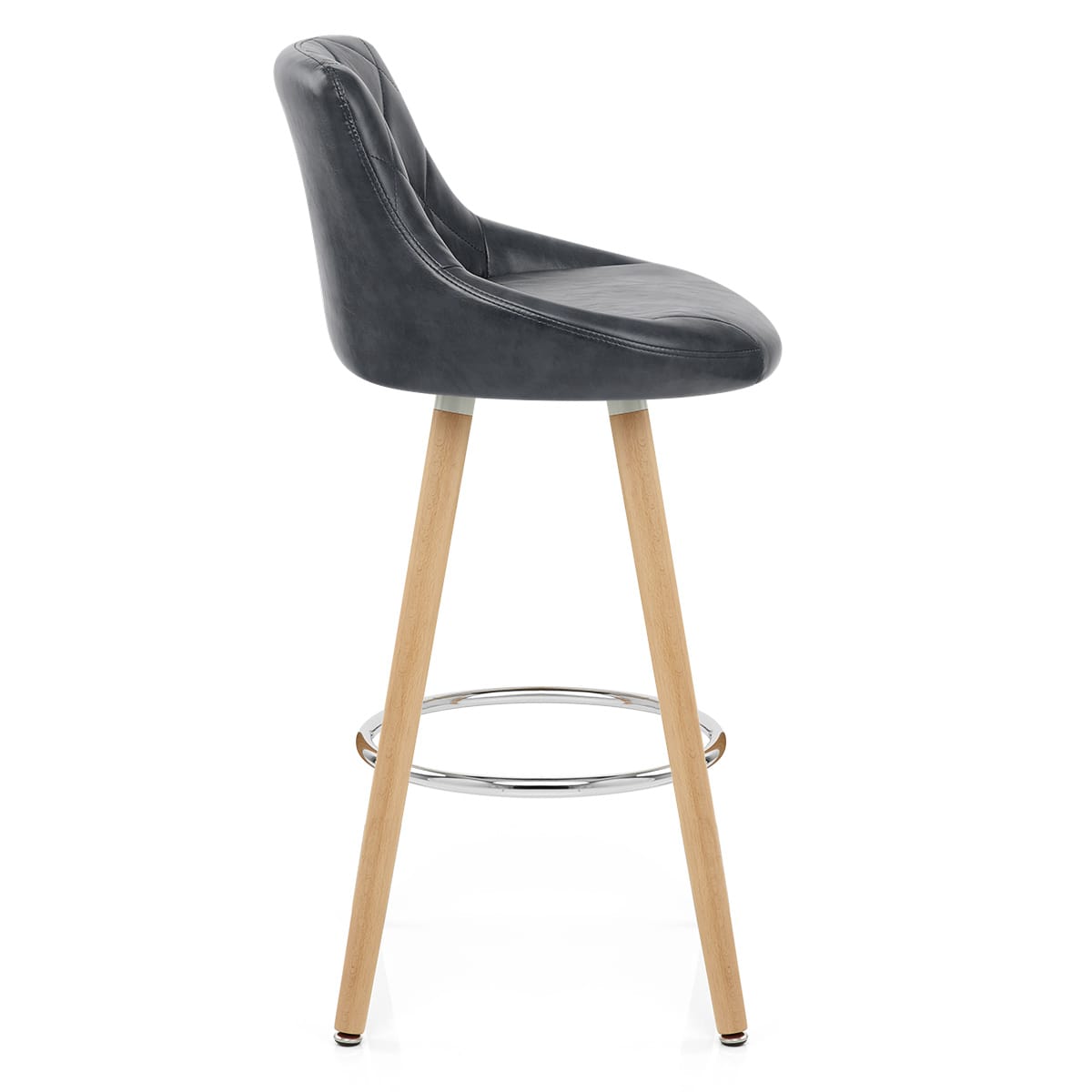 Kunstleder Barhocker Antik - Fuse Dunkelblau