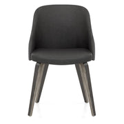 Sedia Legno - Fusion Grigio Grigio