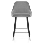 Samtbarhocker - Glam Grau