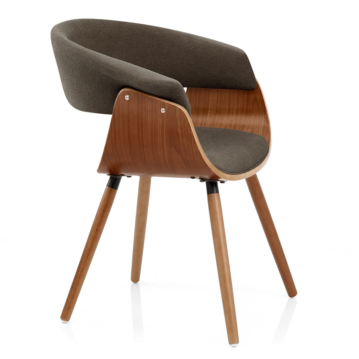 Sedia Tessuto Legno - Grafton Marrone